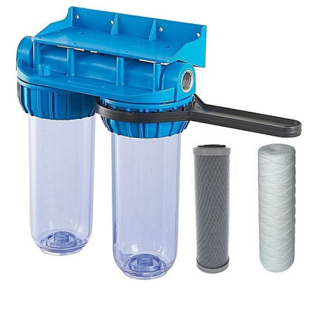 Filtre à eau double pour cartouche SX